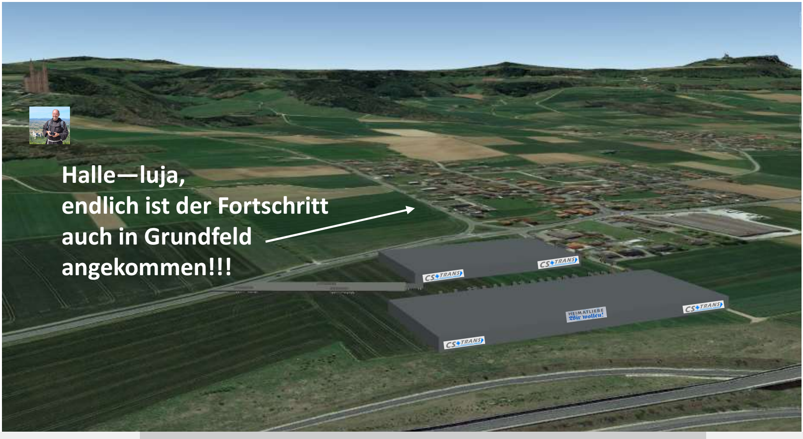 Die realistische Darstellung, wie das Projekt nach Fertigstellung aussehen wird.